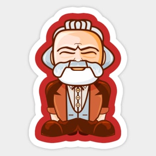 Karl Marx Sticker